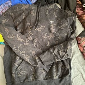 huf camo hoodie